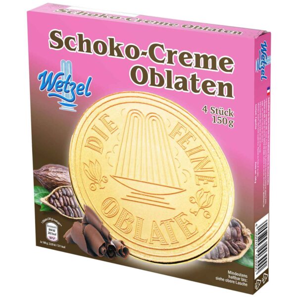 Wetzel Schoko Creme Oblaten 4er No1 0859