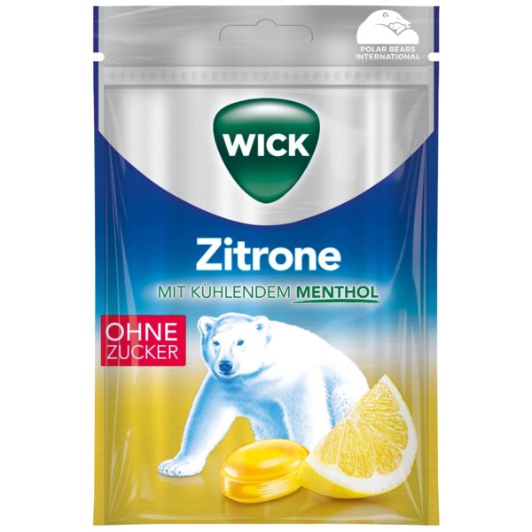 Wick Zitrone Ohne Zucker 72g No1 5540