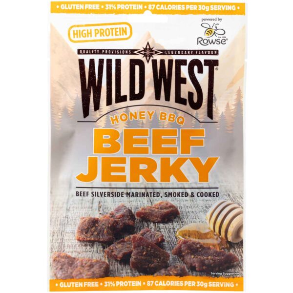 Wild West Beef Jerky Honey 60g No1 3549