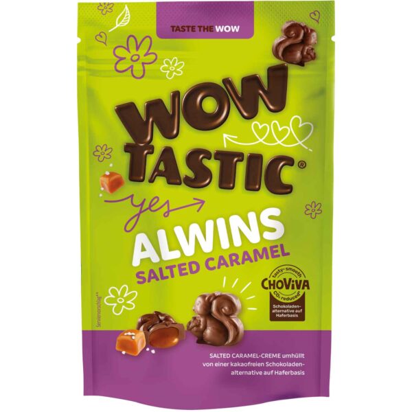 Wow Tastic Alwins Salted Caramel Choviva 100g No1 3548