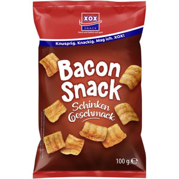 Xox Bacon Snack 100g No1 3353