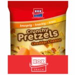 Xox Crunchy Pretzels Cheddar Cheese 125g No7 0643