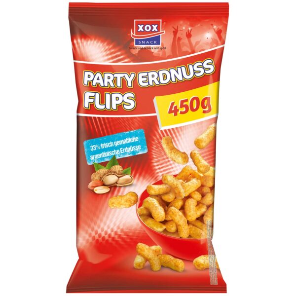 Xox Party Erdnussflips 450g No1 0856