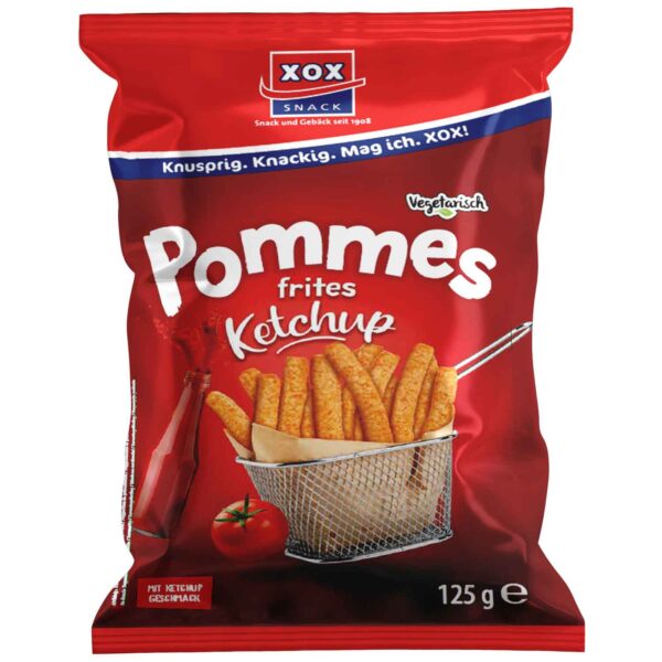 Xox Pommes Frites Ketchup 125g No1 4826