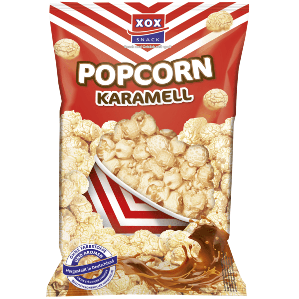Xox Popcorn Karamell