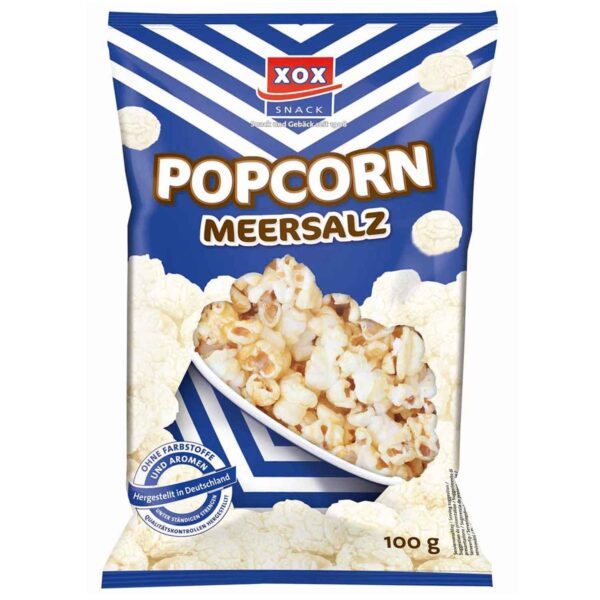 Xox Popcorn Meersalz 100g No1 2648