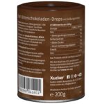 Xucker Schoko Drops Edelbitter 200g No2 4935
