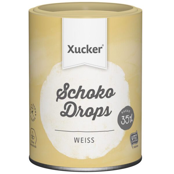Xucker Schoko Drops Weiss 200g No1 4827