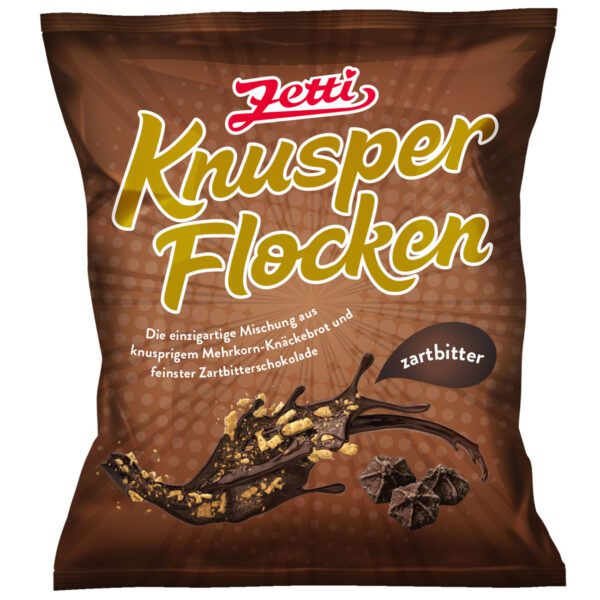 Zetti Knusperflocken Zartbitter 130g No1 3452