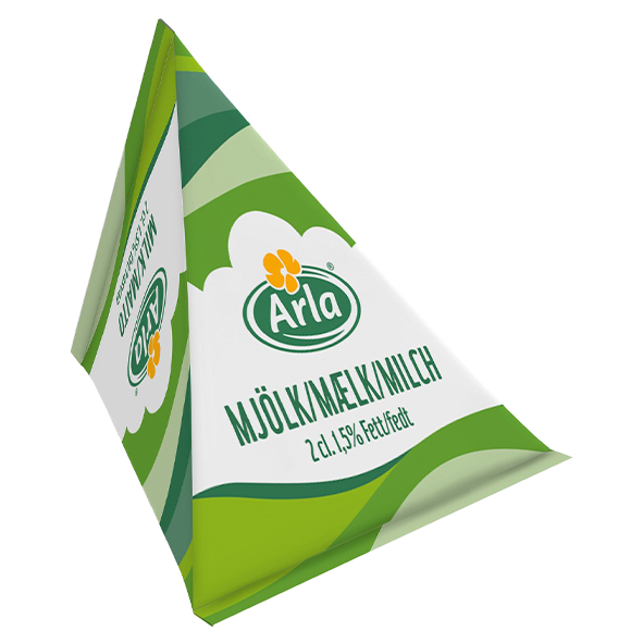 Arla Milch Portion 1 5 Fett Im Displaykarton 100x20ml Einzelportionen 1045633337 1