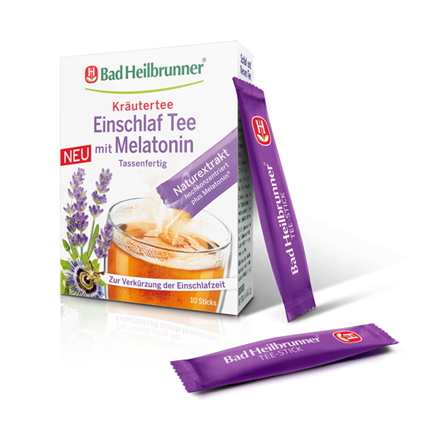 Bad Heilbrunner R Einschlaf Tee Mit Melatonin 10 Sticks 1036240782