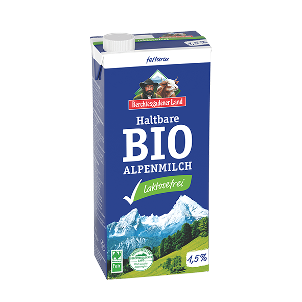 Berchtesgadener Land Bio Alpenmilch Laktosefreie H Milch Fettarm 1 5 Fett 1037679527
