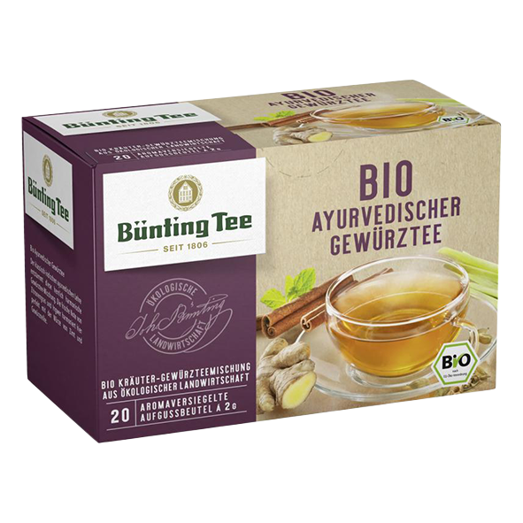 Buenting Tee Bio Ayurvedischer Gewuerztee 20 Tassenbeutel 1033044435