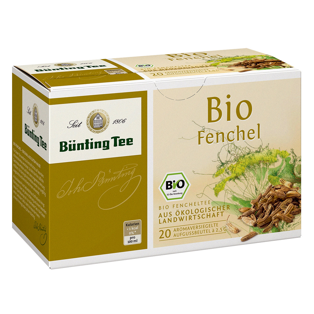 Buenting_Tee_Bio_Fenchel_20_Tassenbeutel_1034012102 Buenting Tee Bio Fenchel 20 Tassenbeutel 1034012102