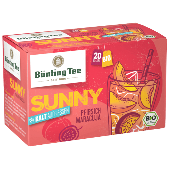 Buenting Tee Bio Sunny Pfirsich Maracuja 1049796186