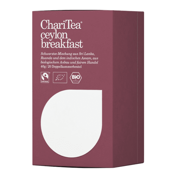 ChariTea Bio Ceylon Breakfast 20 Teebeutel 1035576739