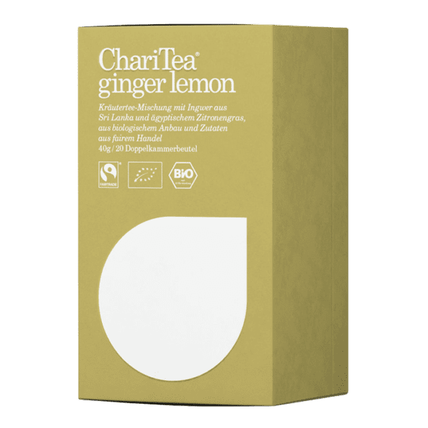 ChariTea Bio Ginger Lemon 20 Teebeutel 1035577359