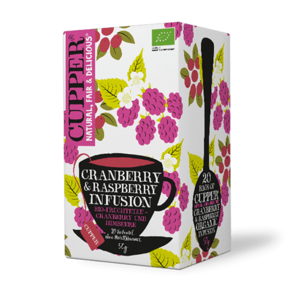 Cupper Bio Cranberry Raspberry Infusion 1034966029