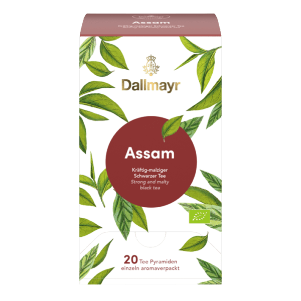 Dallmayr Bio Assam 20 Pyramidenbeutel 1033655798
