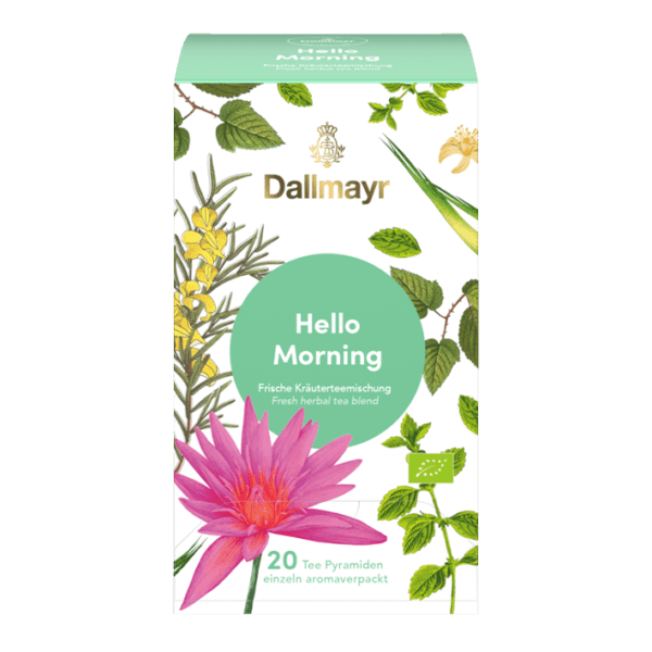 Dallmayr Bio Hello Morning 20 Pyramidenbeutel 1033656255