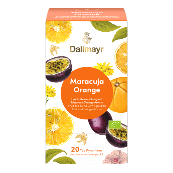 Dallmayr Bio Maracuja Orange 20 Pyramidenbeutel 1033659786