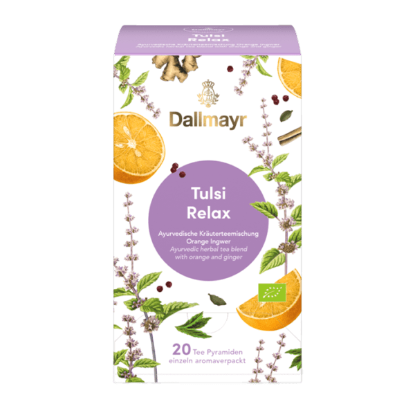 Dallmayr Bio Tulsi Relax 20 Pyramidenbeutel 1033660405