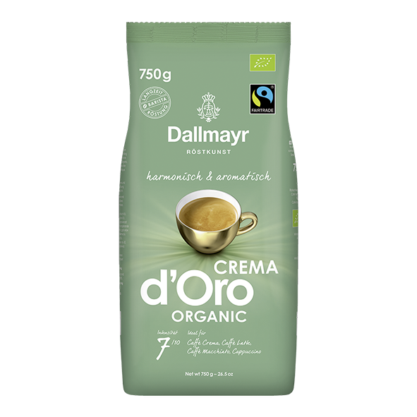 Dallmayr_Crema_d_Oro_Organic_750g_ganze_Bohne_1036118284 Dallmayr Crema D Oro Organic 750g Ganze Bohne 1036118284