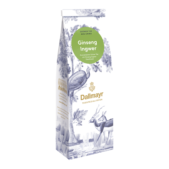 Dallmayr Ginseng Ingwer Aromatisierter Gruentee Loser Tee 1037338858