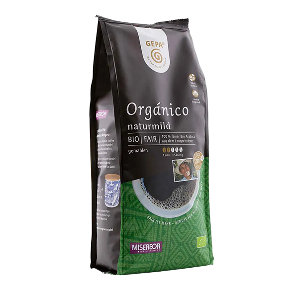 GEPA Bio Cafe Organico Naturmild Gemahlen 250g 1034208826