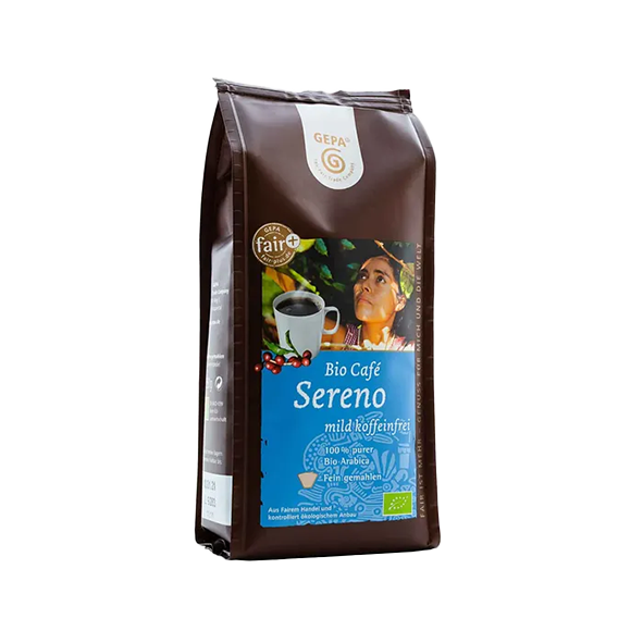 GEPA Bio Cafe Sereno Mild Entkoffeiniert 250g Gemahlen 1037646965