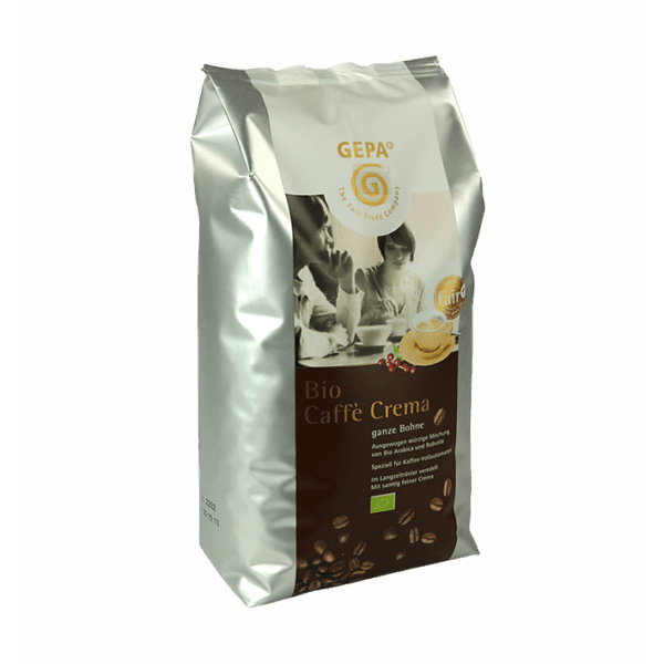 GEPA Bio Caffe Crema 1000g Ganze Bohne 1032995370