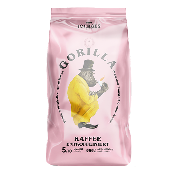 Gorilla Kaffee Entkoffeiniert 1000g Ganze Bohne 1038012809