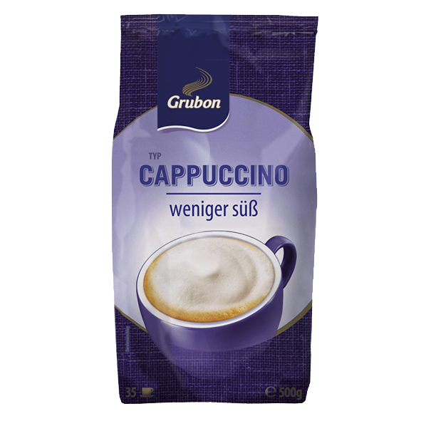 Grubon Typ Cappuccino Weniger Suess 500g 1031554072