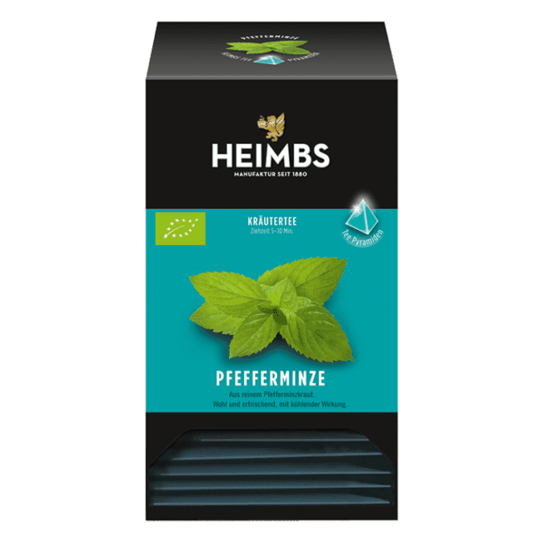 HEIMBS Bio Pfefferminze 20 Pyramidenbeutel 1034474624