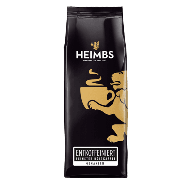HEIMBS Entkoffeiniert Feinster Roestkaffee 250g Gemahlen 1034475511