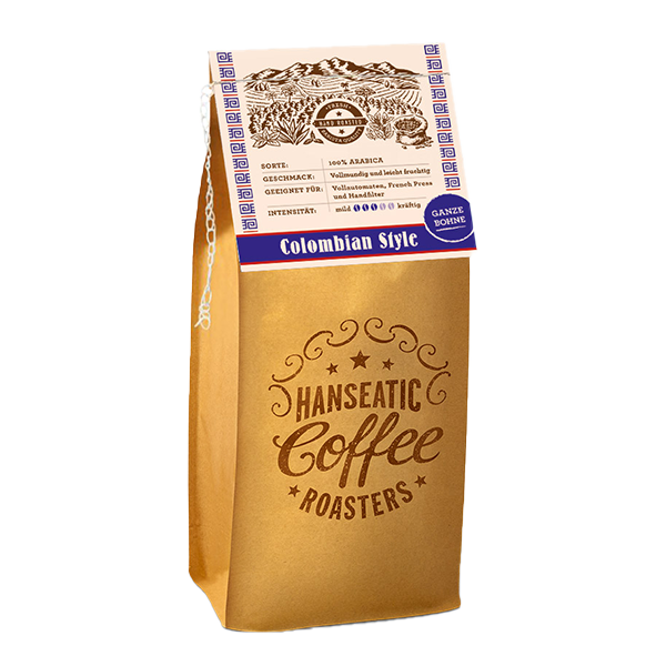 Hanseatic Coffee Company Colombian Style 250g Ganze Bohne 1036757261