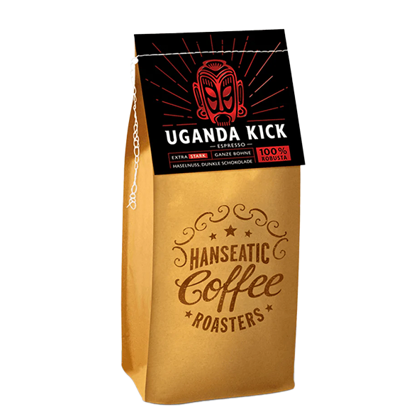 Hanseatic Coffee Company Uganda Kick Espresso 250g Ganze Bohne 1039404017