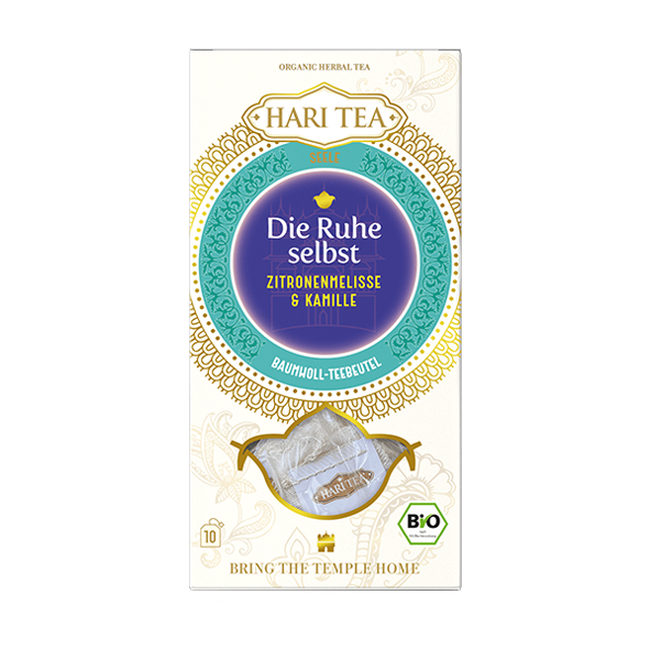 Hari_Tea_Bio_Die_Ruhe_selbst_Zitronenmelisse_Kamille_1039747468 Hari Tea Bio Die Ruhe Selbst Zitronenmelisse Kamille 1039747468