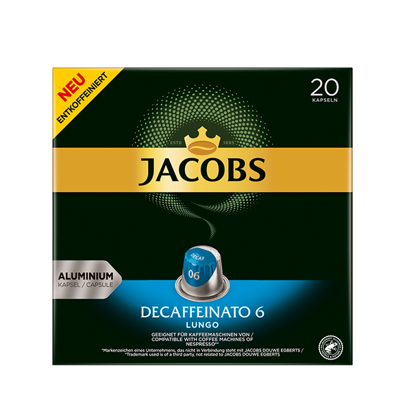 Jacobs Decaffeinato Lungo 20 Kapseln 1037055690
