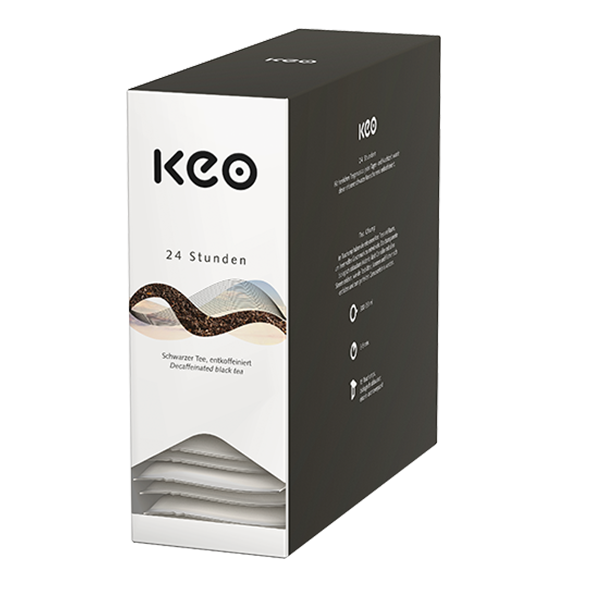 Keo Teachamp Kuvert 24 Stunden Schwarzer Tee Entkoffeiniert 1036430906