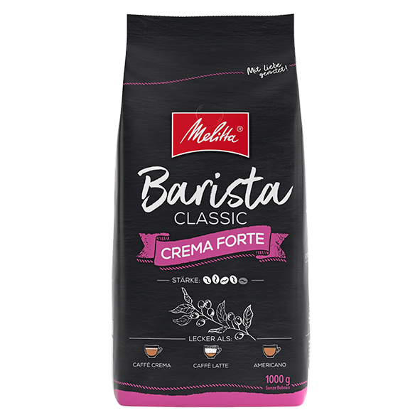 Melitta Barista Classic Crema Forte 1000g Ganze Bohne 1048026142 1
