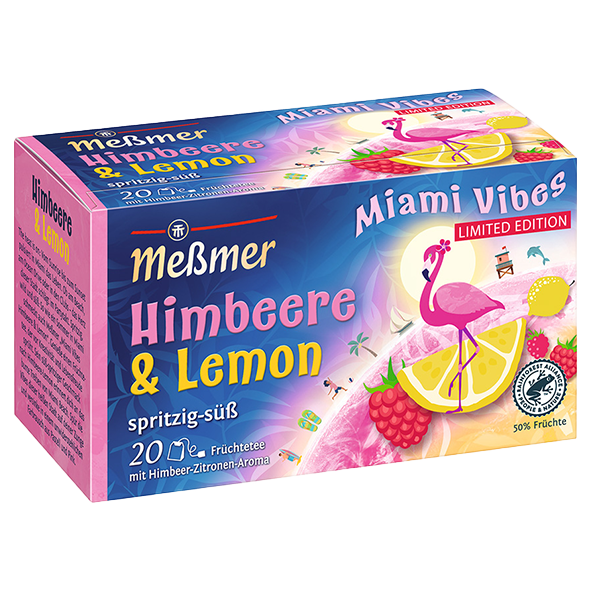 Messmer Miami Vibes Himbeere Lemon 20 Aufgussbeutel 1036416280
