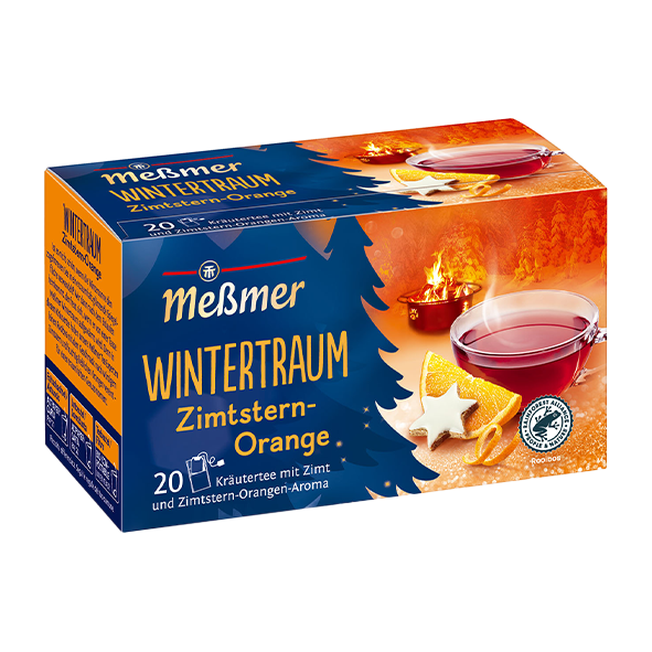 Messmer Wintertraum Zimtstern Orange 1024637466