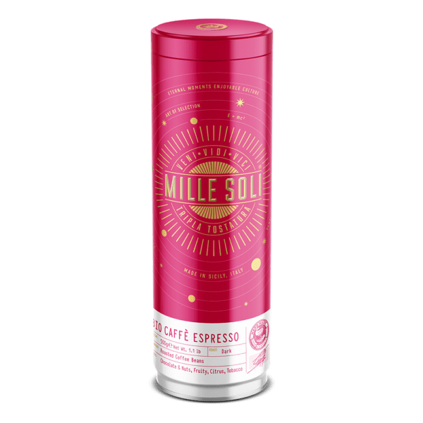 Mille Soli Bio Caffe Espresso Ganze Bohne 500g Dose 1045645056