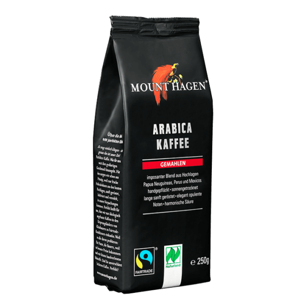 Mount Hagen Bio Arabica Kaffee 250g Gemahlen 1034346331
