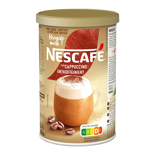 Nescafe_Cappuccino_Entkoffeiniert_250g_Dose_1036901918 Nescafe Cappuccino Entkoffeiniert 250g Dose 1036901918
