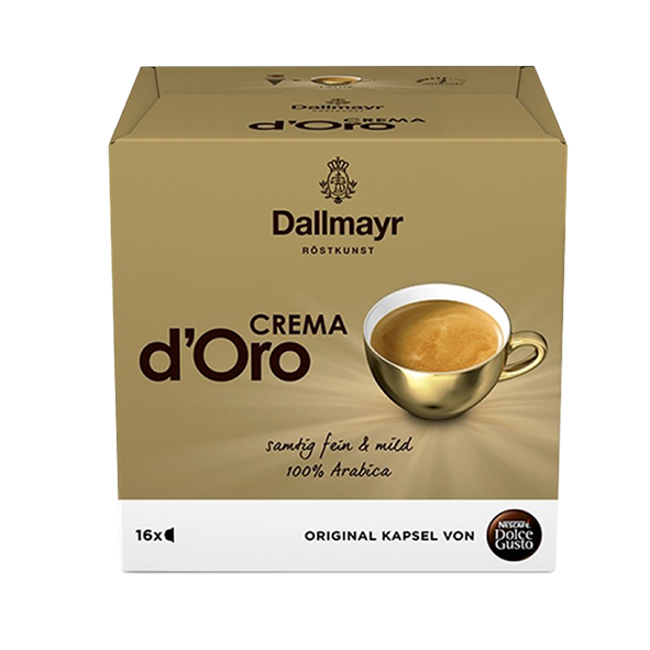 Nescafe Dolce Gusto Dallmayr Crema D Oro 16 Kapseln 1022032040