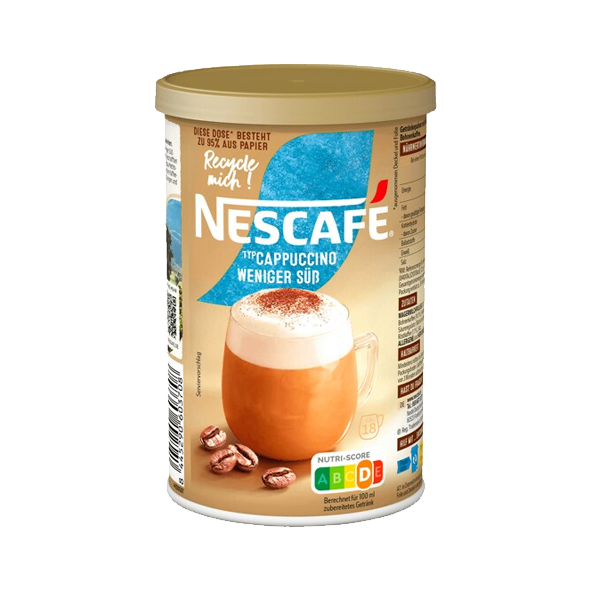 Nescafe_Typ_Cappuccino_Weniger_Suess_220g_Dose_1030625843 Nescafe Typ Cappuccino Weniger Suess 220g Dose 1030625843