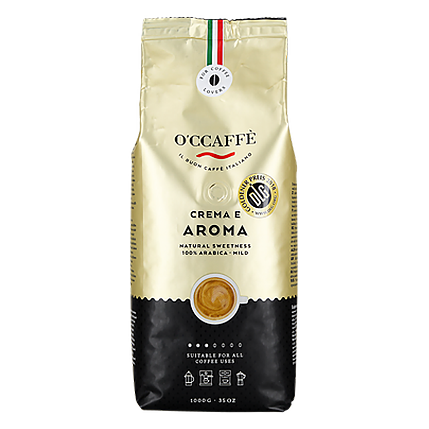 O_CCAFFE_Crema_E_Aroma_1000g_ganze_Bohne_1035304529 O CCAFFE Crema E Aroma 1000g Ganze Bohne 1035304529