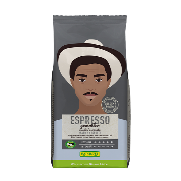 Rapunzel Bio Heldenkaffee Espresso 250g Gemahlen 1039688645